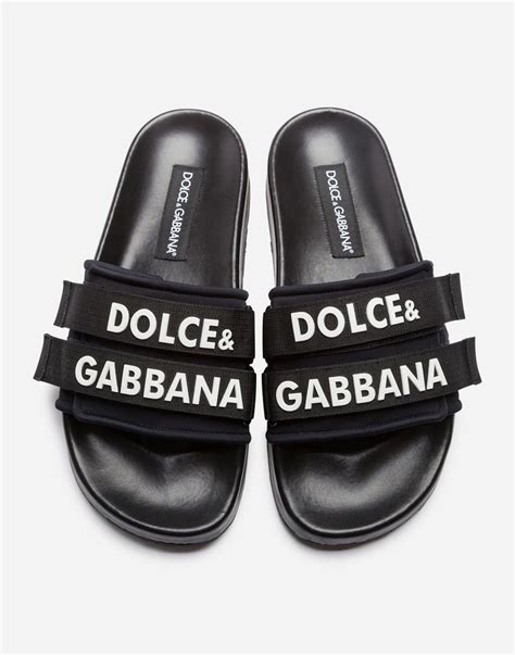 dolce and gabbana slides women's.